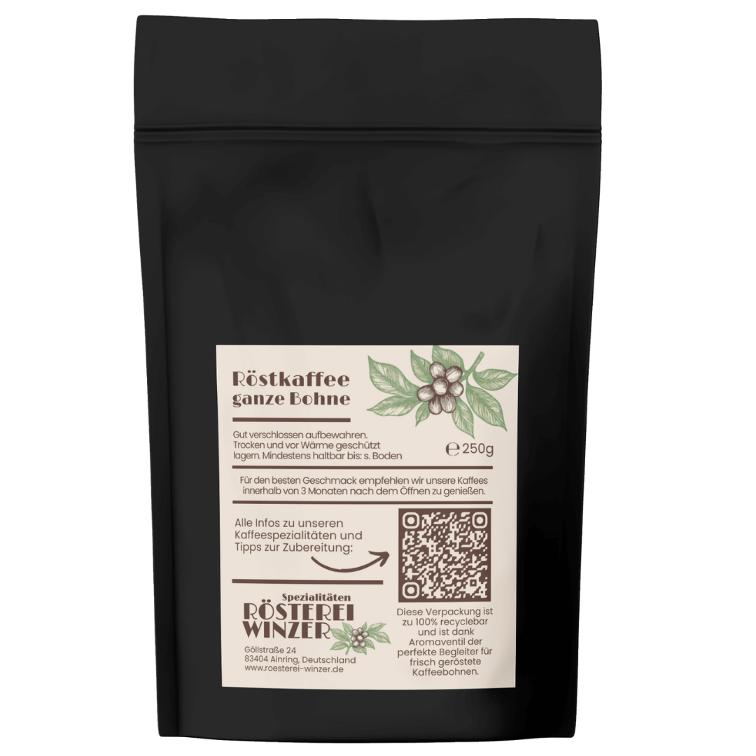 Genussmoment - Brasilien Arabica trifft Uganda Robusta