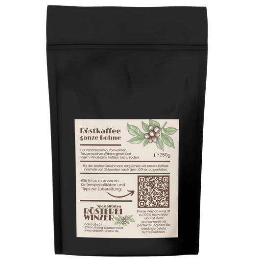 Genussmoment - Brasilien Arabica trifft Uganda Robusta