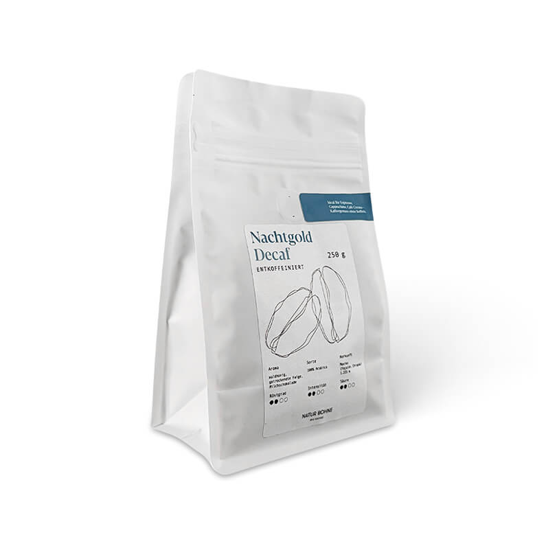 Bio Decaf Nachtgold - entkoffeinierte Kaffeebohnen